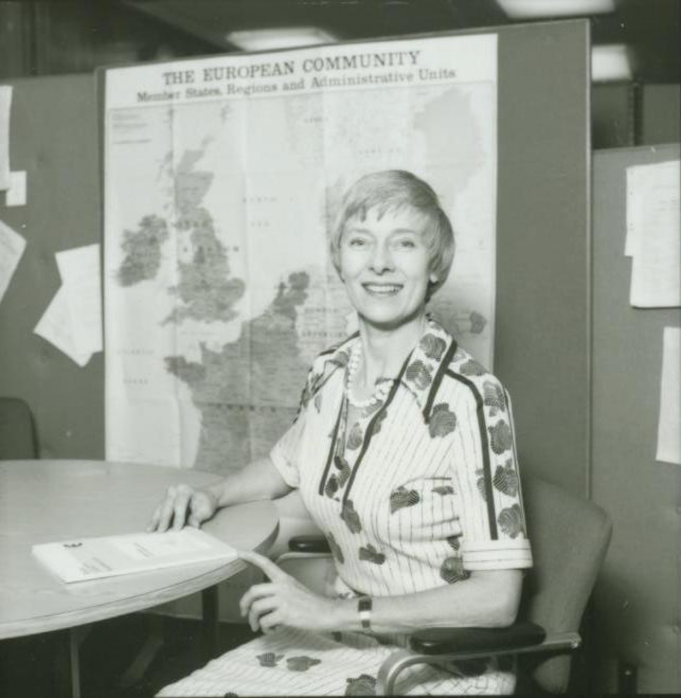 Elspeth Parkes became the Society's first Public Relations Officer