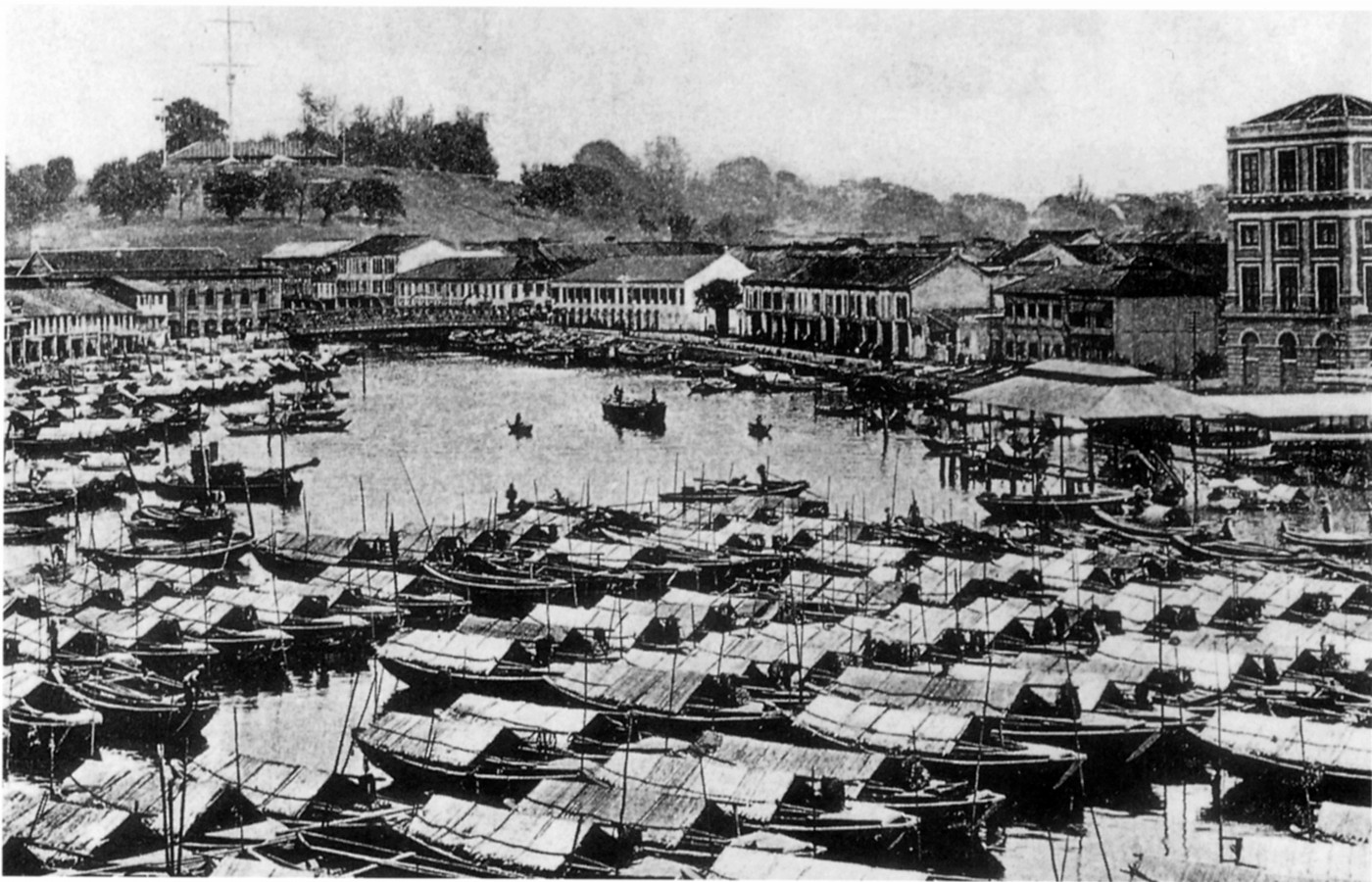 The view from Lloyd’s Register’s Singapore office in 1895
