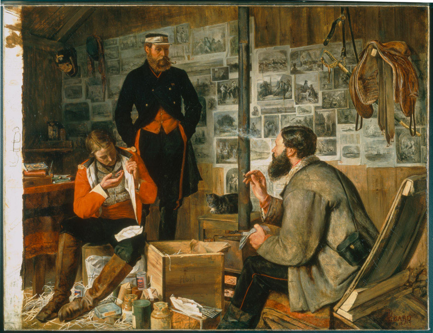 A Welcome Arrival 1855 - National Army Museum