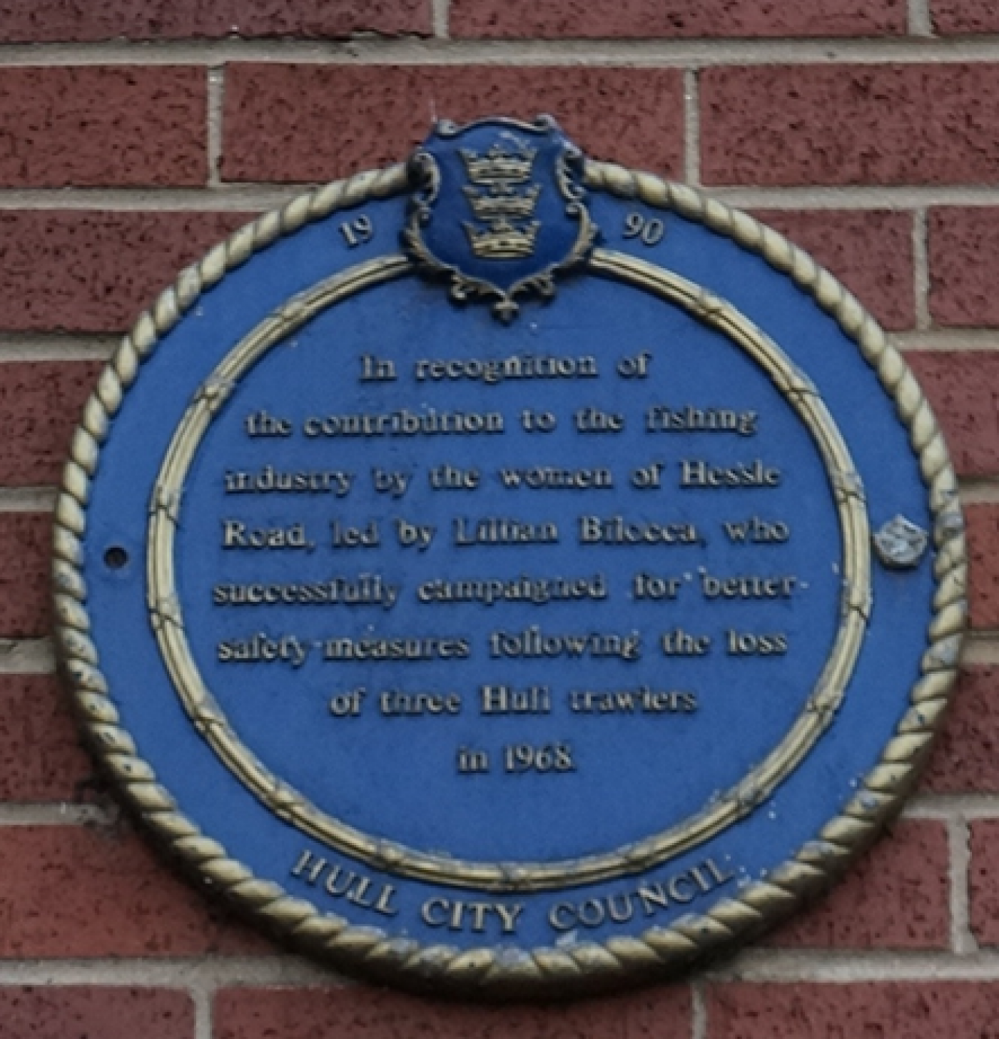 Blue Plaque