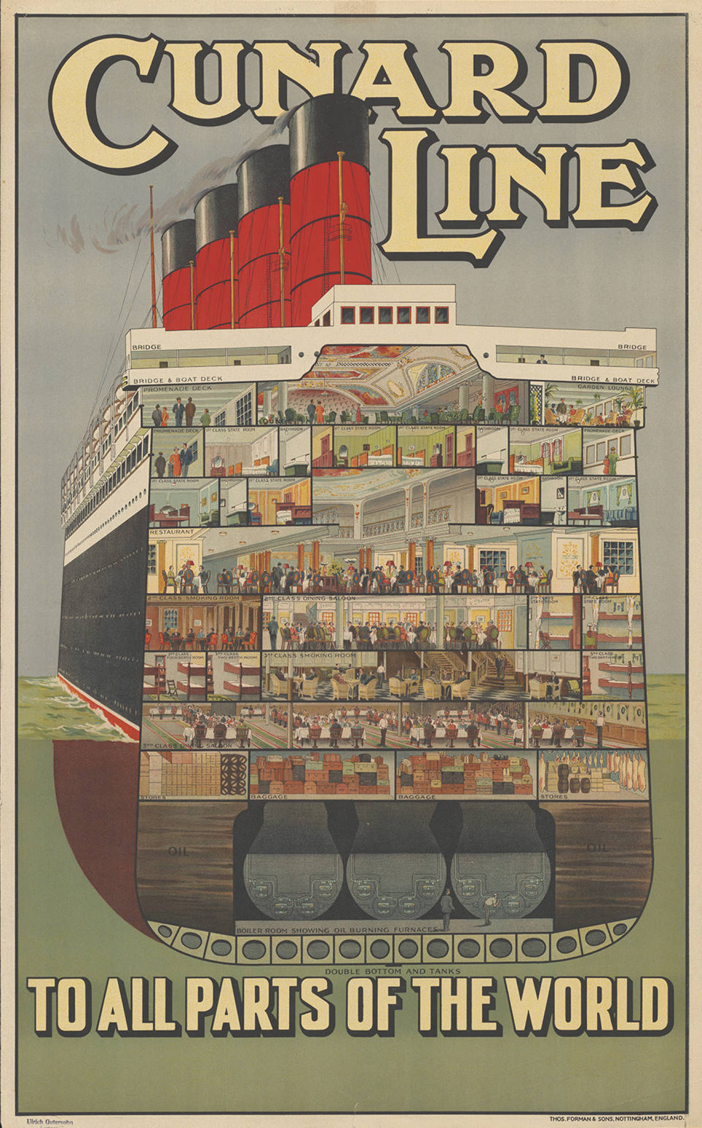 Cunard Line poster