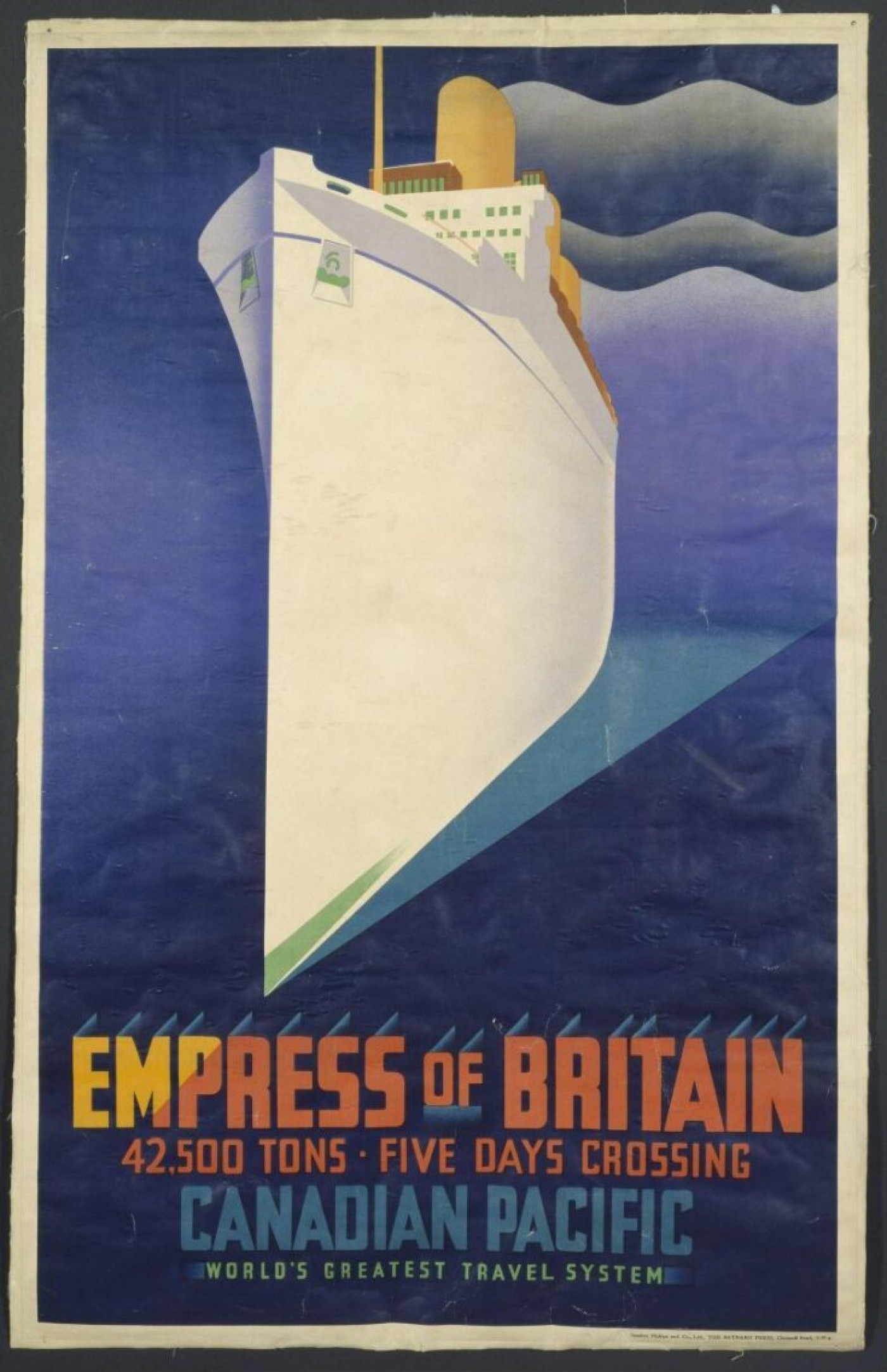 Empress of Britain poster