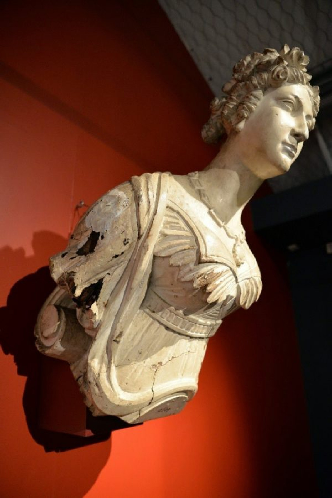 Figurehead from HMS Orpheus 1857, New Zealand Maritime Museum