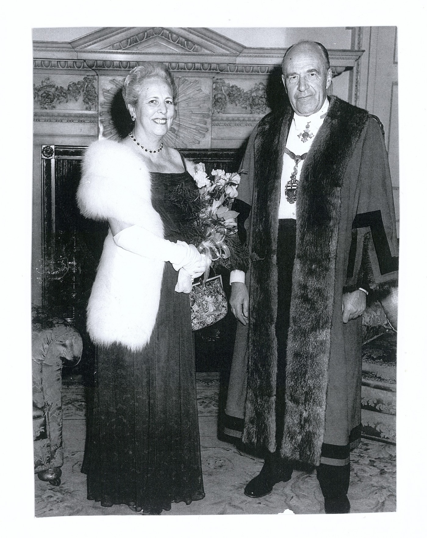 Rex Sherpheard and Helen Shepheard, Trinity House Dinner 1966