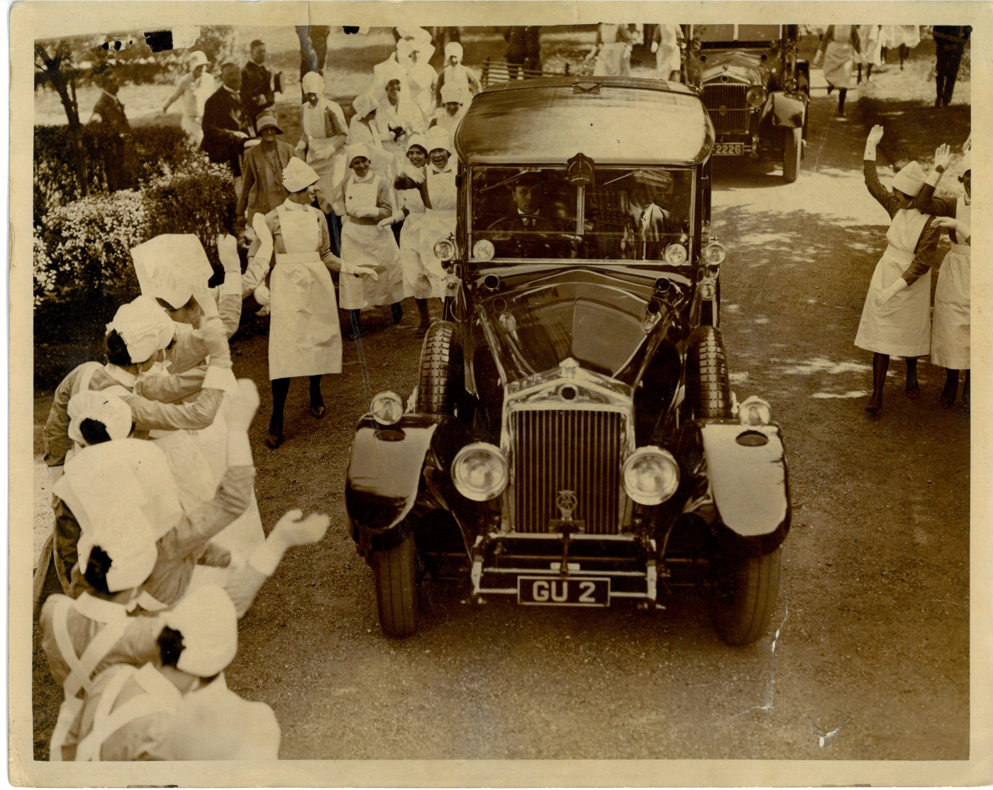 Picture 14 - Dreadnought nurses at the opening of the Devonport Nurses' Home 1929