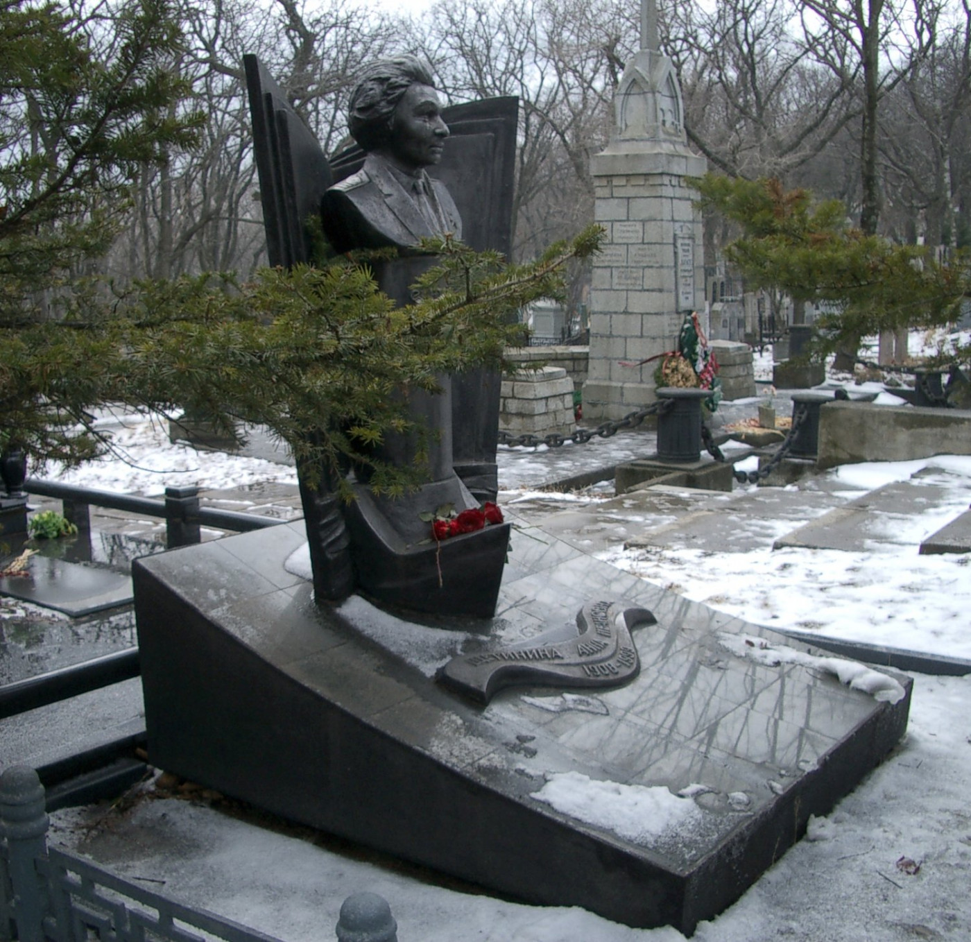 Anna Shchetinina Grave