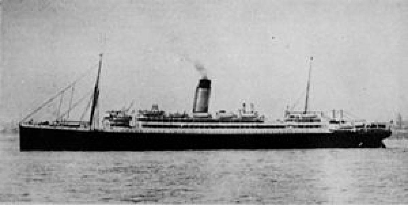 SS Laurentic, used by Inspector Dew to beat Crippen to Canada in order to capture him