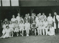 Ladies vs 1st team match at Dulwich 1948