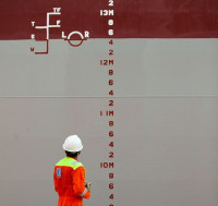Inspection of load line markings