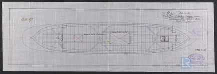Deck Plan Of Sailing Barque For Adelaide 27th October 1891 | Documents ...