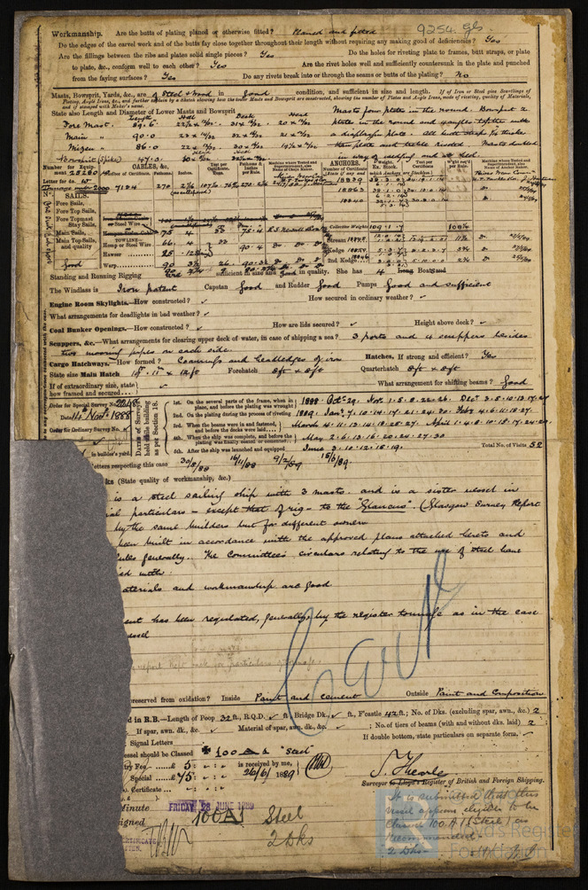 Steel Ship Report For Brabloch 21st June 18 Documents Archive Library Heritage Education Centre