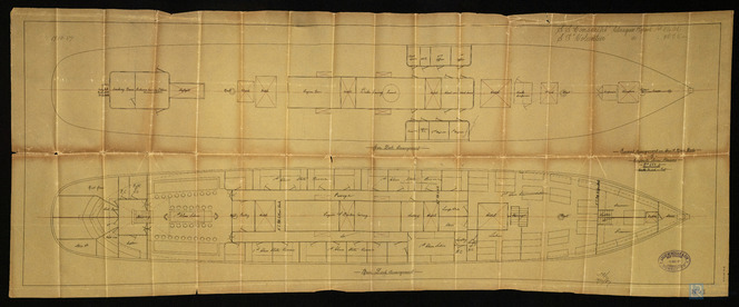 General Arrangement On Spar & Main Deck Plan For Conscript 10th ...